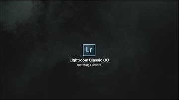How To Install Presets in Lightroom Classic CC | Lightroom Tutorial