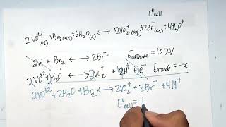 CHEM 1520L Experiment 010 Electrode Potential: Pre-lab and post-lab calculations