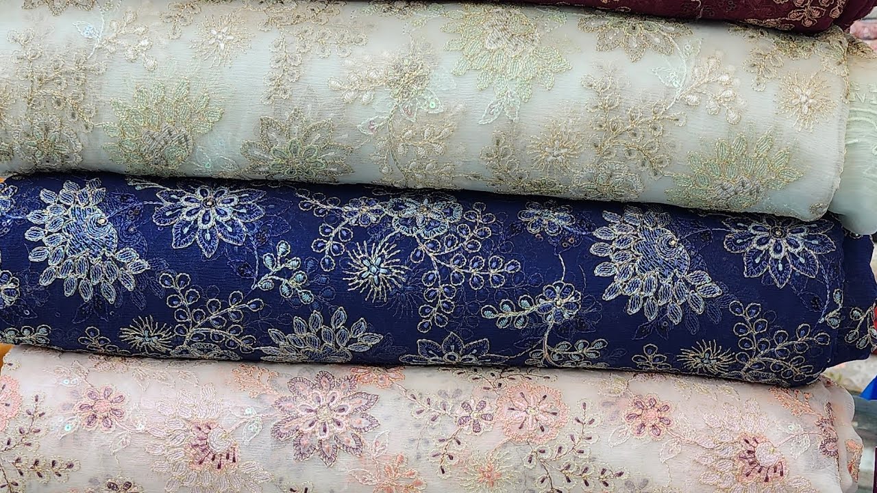 Bareeze Pure Chiffon New Fabric Sana Fabrics Kamdani Suits Latest Chikankari Dresses New Arrival