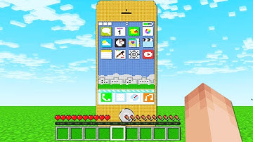 NOOB FOUND LUCKY BLOCK IPHONE in MINECRAFT! Challenge 100% TROLLING