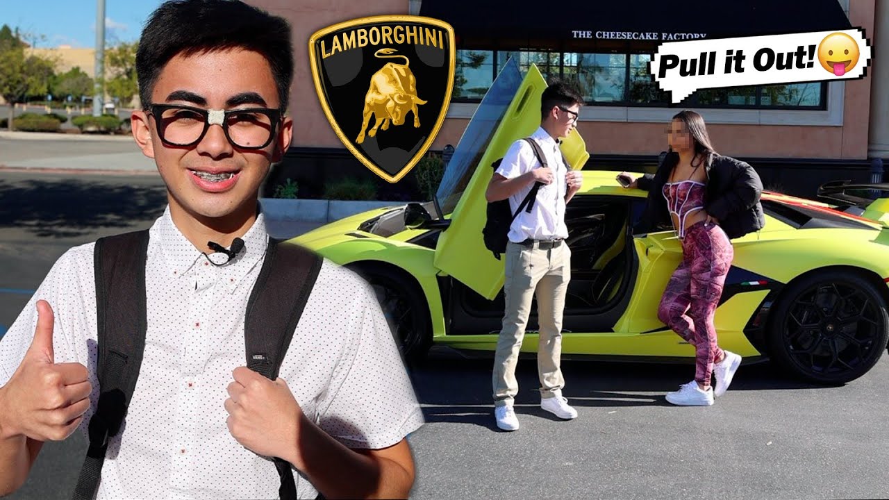 YouTube Video Statistics for Nerd Pulls His First Gold Digger WITH 2021  Lamborghini! SHE LOVES HIM NOW! - NoxInfluencer