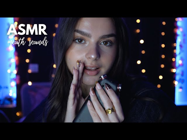 ASMR - BRUITS DE BOUCHE INTENSES AVEC LE TASCAM (mouth sounds)