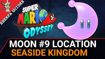 Seaside Kingdom Moon #9 Ocean-Bottom Maze: Hidden Room Location | Super Mario Odyssey