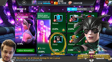 ACT 7.1.4 (USURP) EASY CHEESE COMPLETION | MARVEL CONTEST OF CHAMPIONS GAMEPLAY IN HINDI |