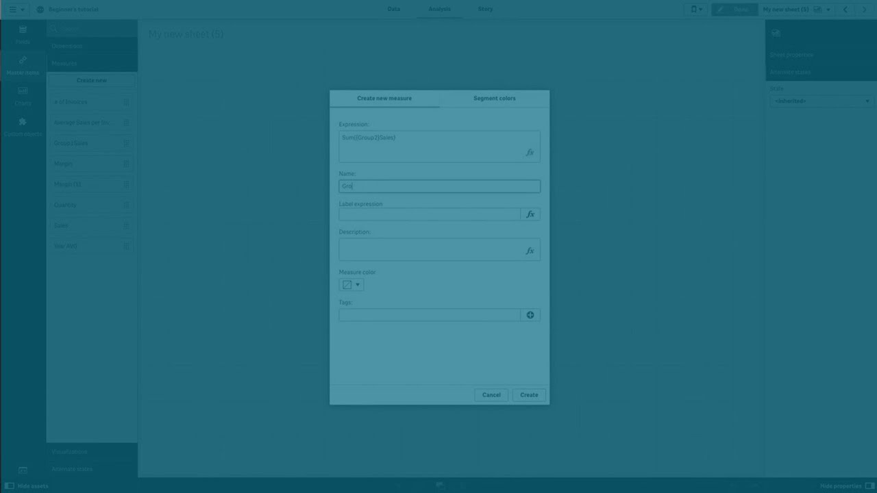 Applying alternates states to the sheets - Qlik Sense