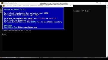contoh program Assembly menggunakan Dosbox