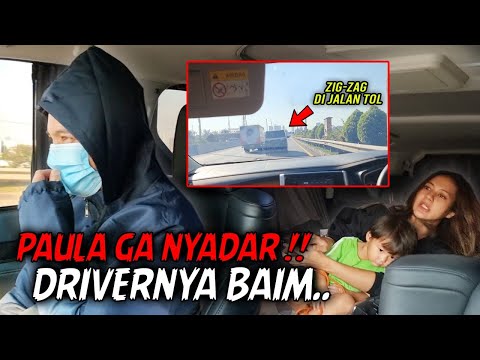 PRANK PAULA BERJALAN MULUS 😝‼️ PAULA GA TAU YANG NYETIR BAIM.SERU BGT #BawaMobilnyaKekOrangKesurupan