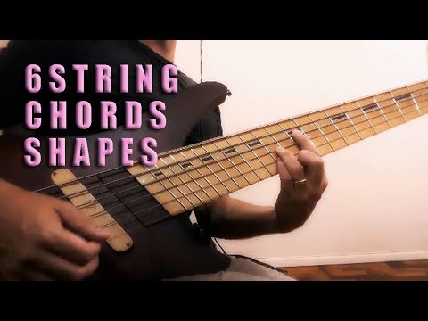 6 String Bass Notes Chart