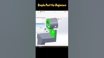 simple part in solidworks