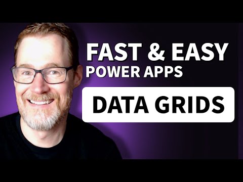 Fast & Easy Data Grids in Power Apps