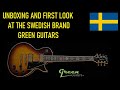 Green Guitars unboxing and first Impression