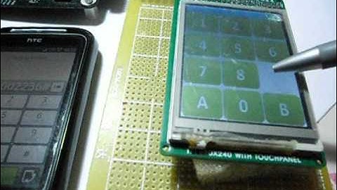 Fancy keypad with HX8347D - http://alk.mk/