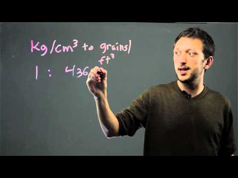How to Convert Cubic Centimeters to Grains : Tools for Math Success