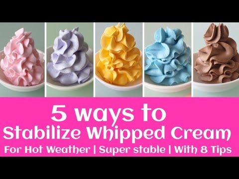 How to Make Whipped Cream (4-ways!) - Jessica Gavin