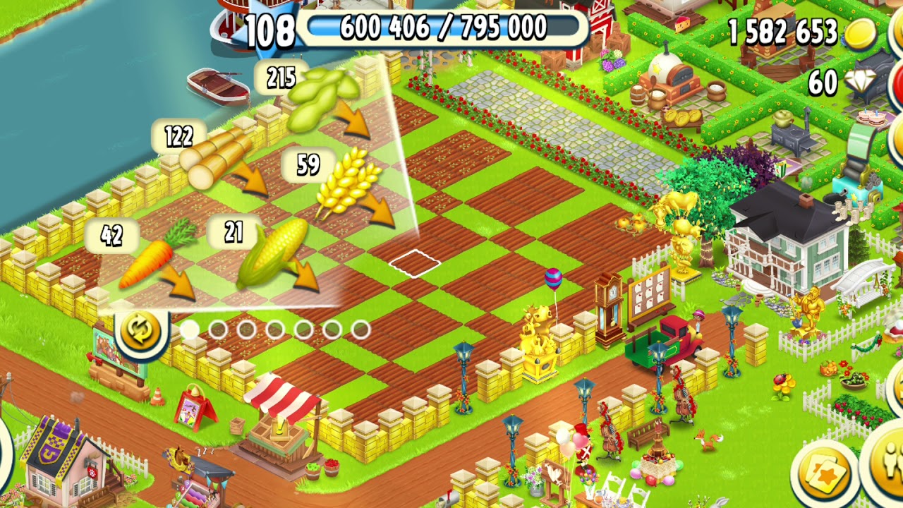 Hay Day Farm 108 level #Hayday - YouTube