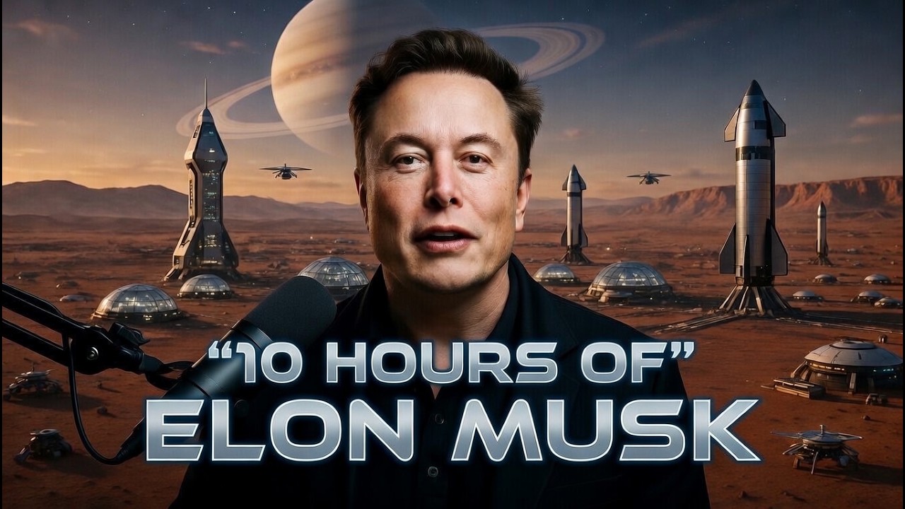 10 Hours of Elon Musk Talking About Success, AI, Tesla & The Future ...