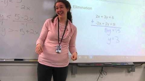 Systems of Equations Teacher Rap