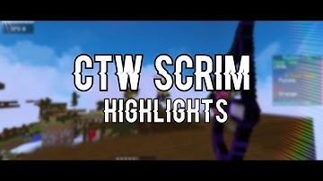 Badlion CTW ~ Scrim Highlights w/ Badlion Client