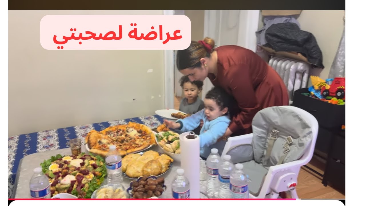 الاجواء قبل العاصفة في نيويورك ❤️ عرضت على صحبتي للفطور 