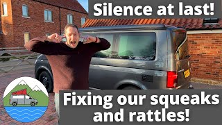 Squeaks and Rattles in your VW California  Campervan? *WATCH THIS!*