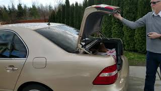 LS430 Trunk operation