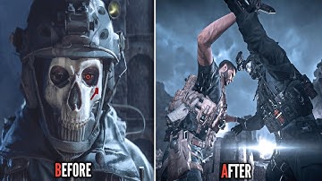 SOAP MACTAVISH VS EVIL GHOST - Epic Knife Battle in RESIDENT EVIL 4: REMAKE