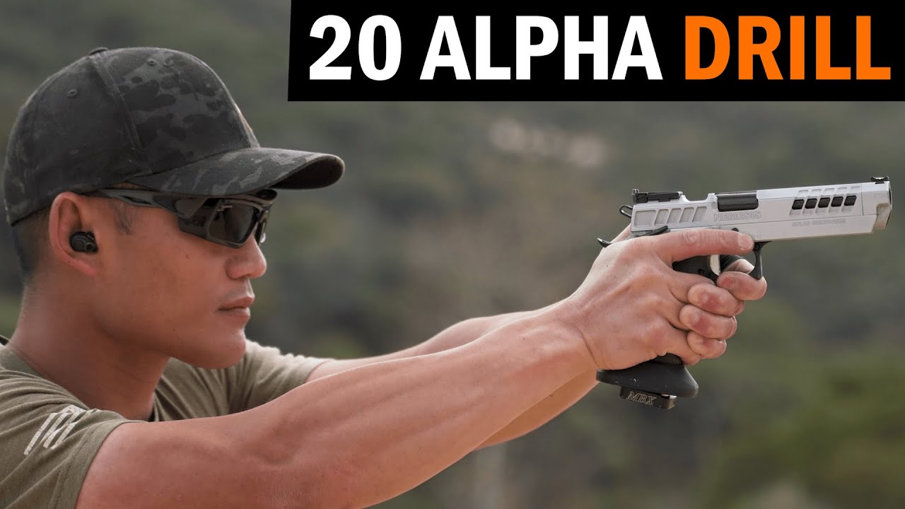 20 Alpha Pistol Drill with Tactical Hyve YouTube
