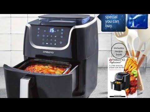 Aldi Specialbuys - Ambiano 6.5L Air Fryer - Turn to the crispy side! 