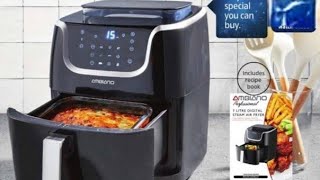 Aldi Specialbuys - Ambiano Compact 3.5L Air Fryer - Time fries when you're  having fun! 