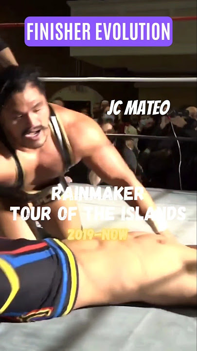 Every FINISHER of JC Mateo ! #shorts #wwe