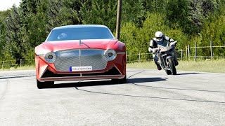 カワサキ Ninja H2R スーパーチャージド vs スポーツカー＆コンセプトカー at Old SPA screenshot 5