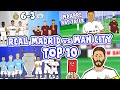 Top 10 Real Madrid vs Man City matches⚽