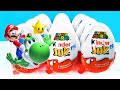 Киндер Сюрприз СУПЕР МАРИО 2020! Unboxing Kinder JOY Super Mario Bros! Новая коллекция!