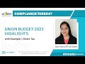 BUDGET 2023: Key Highlights & Analysis | Unpacking the Union Budget 2023 | Webtel