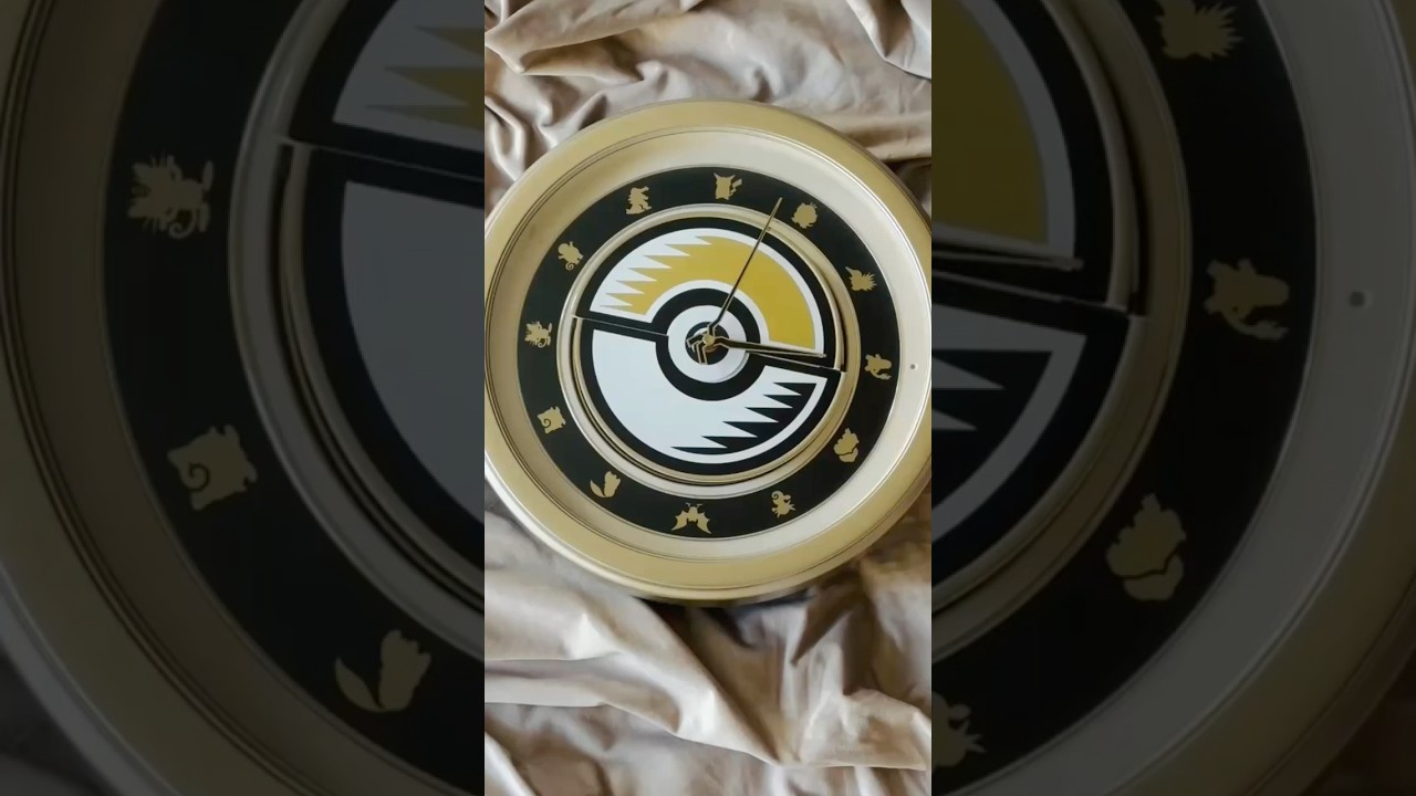 Vintage Pokémon Magical Clock from the Pokémon Center New York 2001! 