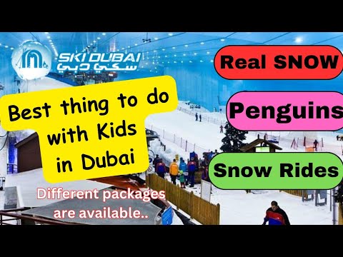 WHAT TO EXPECT at SKI DUBAI | REAL SNOW? | BEST INDOOR SKIING |THINGS TO DO WITH KIDS IN DUBAI|