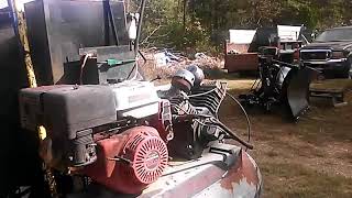 Honda gx390 cold start and revs