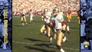 In 1988, #1 notre dame traveled to #2 usc for the regular season
finale. led by quarterback tony rice and defense's four forced
turnovers, fighting i...