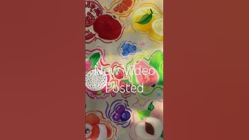 Unboxing where i try out the 102 set of Holbein Gouache on my channel 💕 #artistprocess #painting