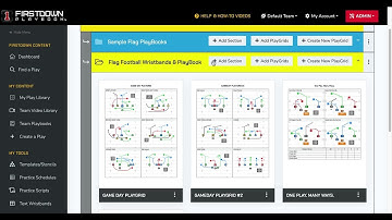 How To Use FirstDown PlayBook Wristband Sheets & PlayGrids Together