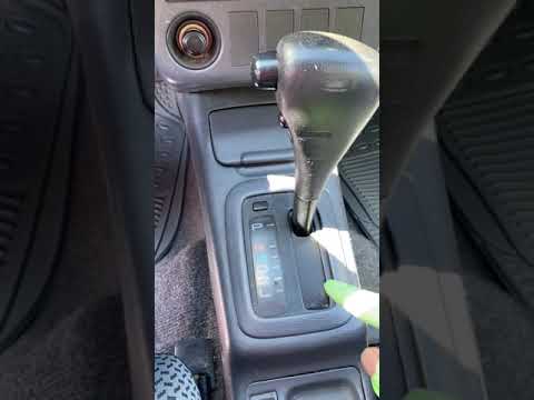 Replace bulb in gear shifter:  1996 - 2000 Toyota RAV4