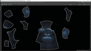 [Maya] Select To Sew Border UV - Demonstration