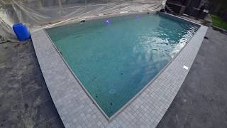 Construction of a counter-flow pool, How a Jet Swim counter-current works, Infinity pool