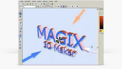 Tutorial: MAGIX 3D Maker (Part 2/3) - Überschriften und Titel in 3D!