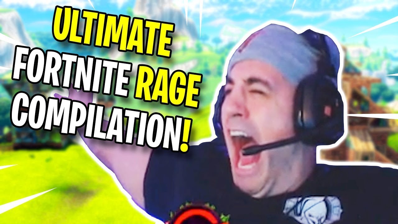 Fortnite kid rage compilation