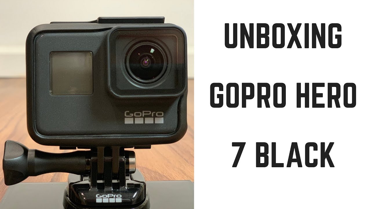 GoPro Hero 7 Black Unboxing - YouTube