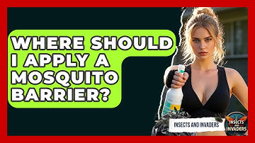 Where Should I Apply A Mosquito Barrier? - Insects and Invaders