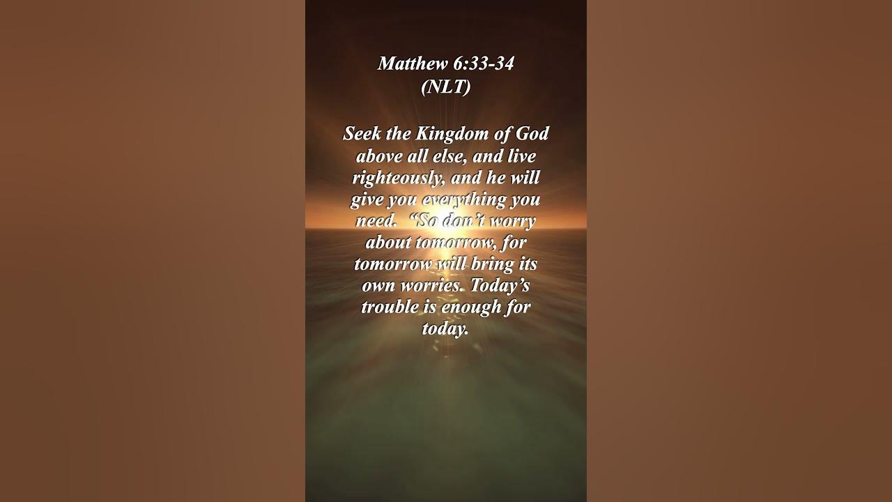 Very Inspiring Matthew 6 33 34 NLT YouTube very-inspiring-matthew-6-33-34-nlt-youtube