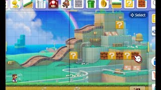 Recreating SMB 1-1 in 3D World Style (Super Mario Maker 2)