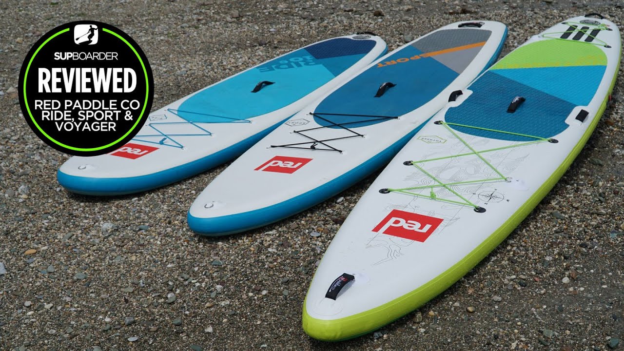 Red Paddle Co Ride, Sport and Voyager range / Comparison Video